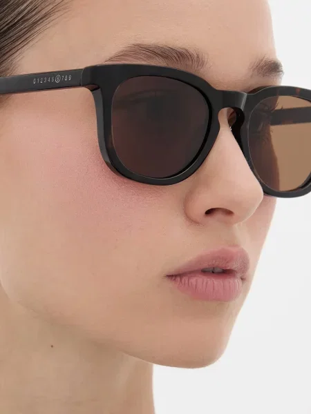 Maison Margiela napszemüveg LUNETTES 3 HAVANA barna