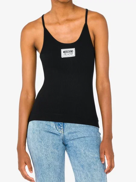 Майка Moschino черная