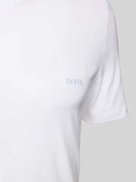 T-shirt z dekoltem w serek w zestawie 3 szt. model ‘Classic’ Hugo Boss
