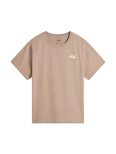 THE NORTH FACE Tricou M ALLTHE WAY TO THE TOP RELAXED SS TEE maro deschis alb