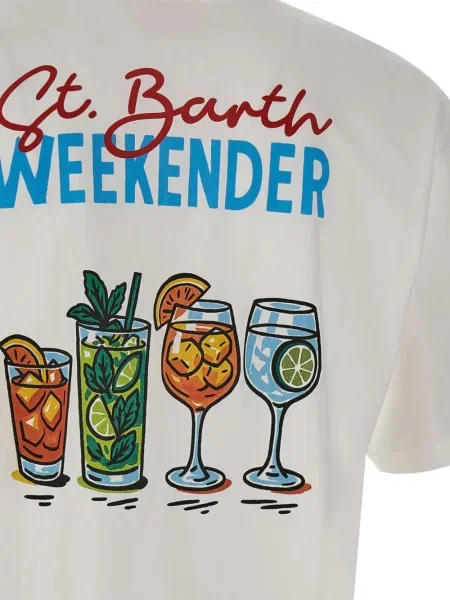 Tricou Mc2 Saint Barth alb