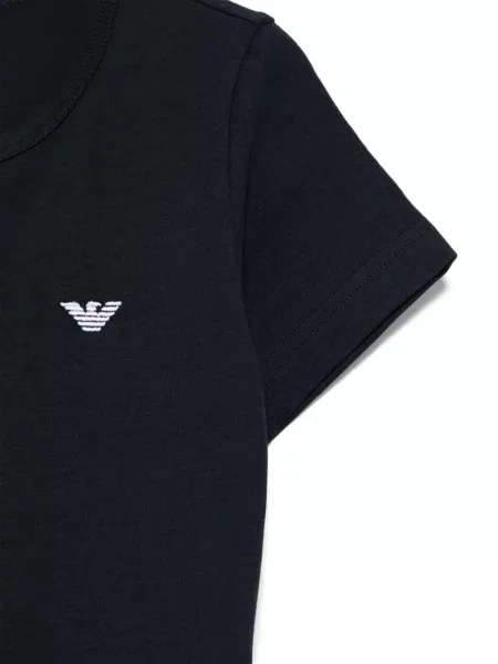 Koszulka dziecięca Emporio Armani niebieska