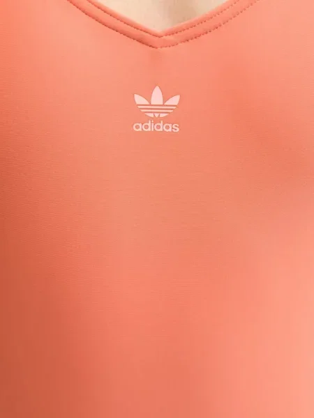 Lung papuci Adidas cu mâneci lungi cu dungi albastru
