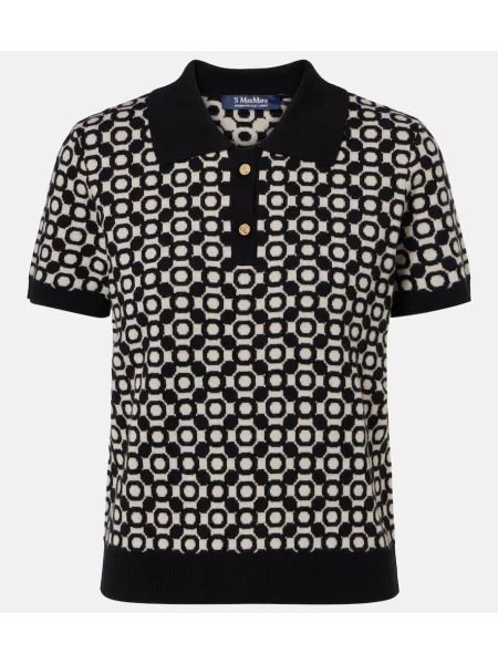 Vlněný svetr 's Max Mara bílý