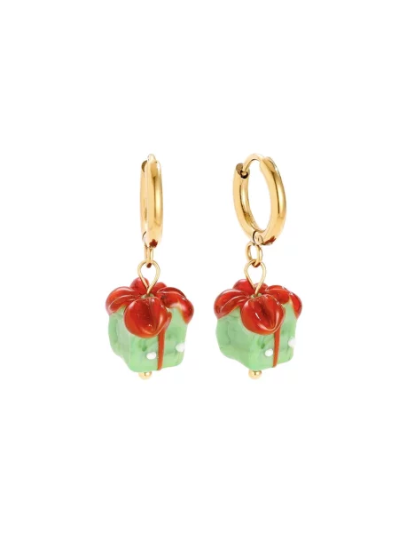 Cala Rose Cercei EMERALD GIFT auriu roz