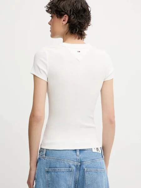 Tommy Jeans Tričko biela