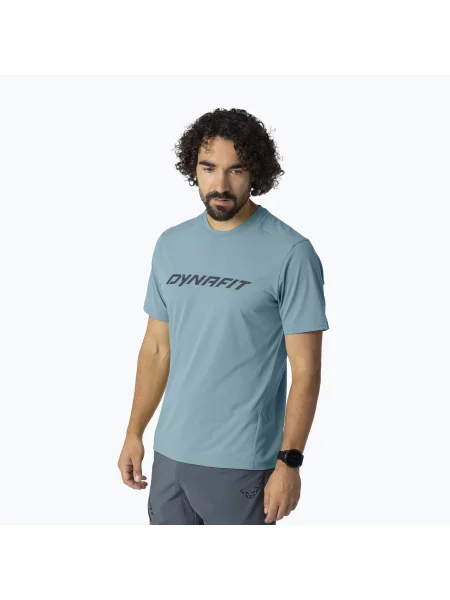 Tricou de trekking pentru bărbați Dynafit Traverse T-Shirt smoke blue albastru
