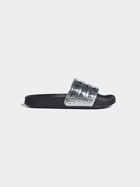 ADIDAS SPORTSWEAR Šľapky ADILETTE / strieborná čierna
