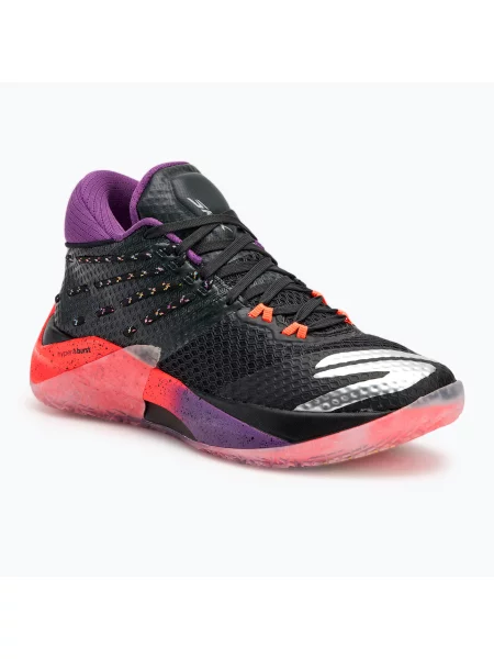 Férfi kosárlabdás cipő SKECHERS SKX Elevate black/purple/pink SKX Elevate BPPK fekete
