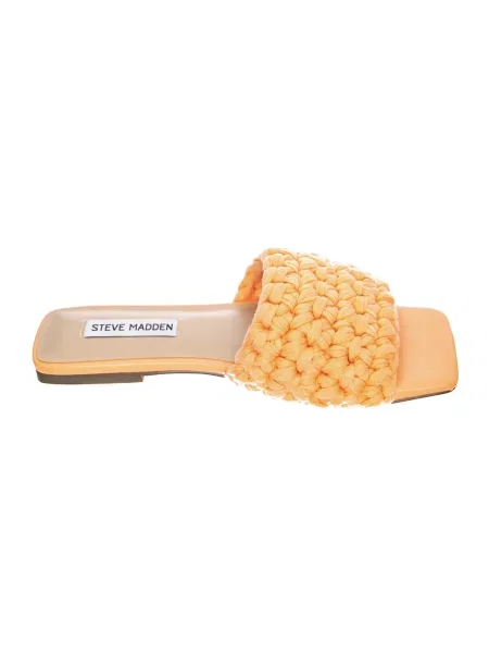 Klapki Steve Madden pomarańczowe