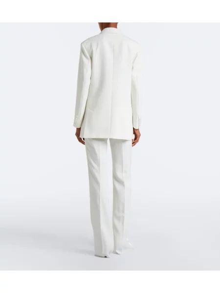 Pantaloni Max Mara elegante alb