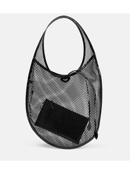 Mrežasta torbica Alaã¯a crna