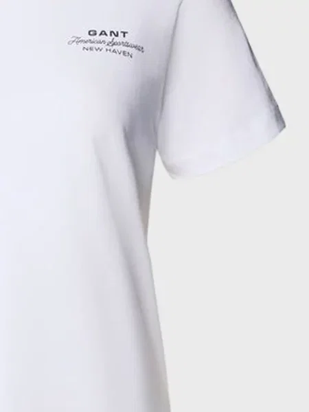Футболка Gant біла