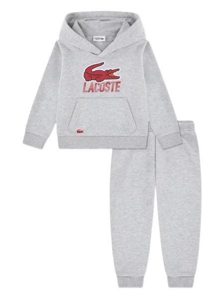 Komplet dresowy dziecięcy Lacoste szary