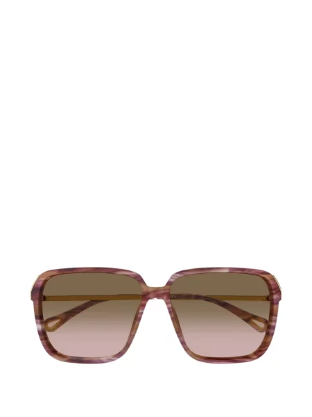 Слънчеви очила Chloé Eyewear виолетово