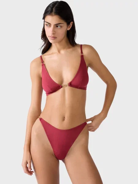 Труси Etam бордові