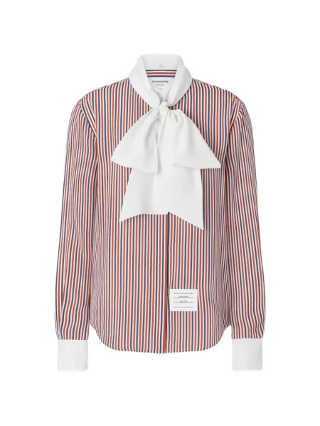 Gulerat cămașă Thom Browne roșu