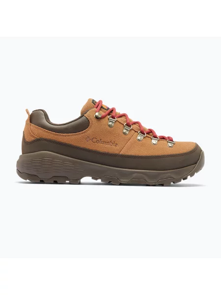 Încălțăminte de trekking pentru bărbați Columbia Newton Alpine Low grizzly bear/red oxide roșu