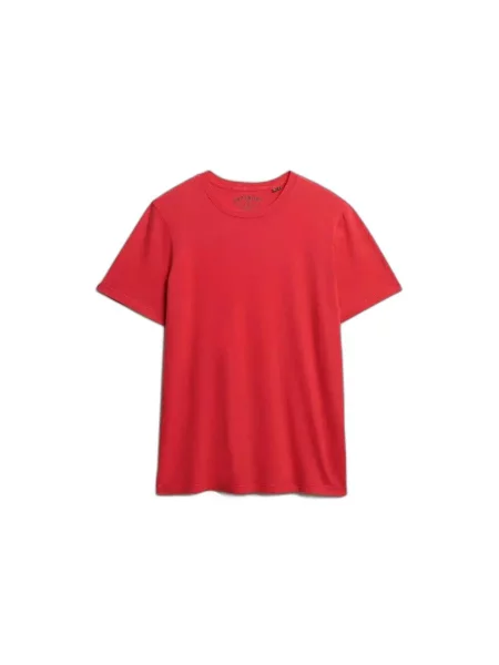 Klasyczny T-shirt Superdry Essential czerwona