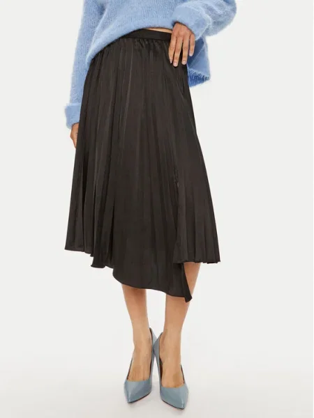 DKNY Fustă plisată negru