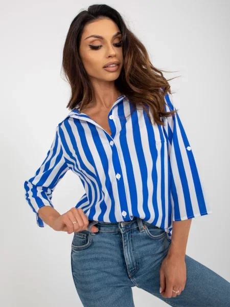 Bluză Fashionhunters alb
