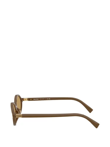 Slnečné okuliare Miu Miu Eyewear hnedá