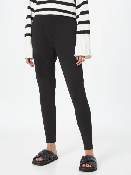 ICHI Pantaloni KATE' negru