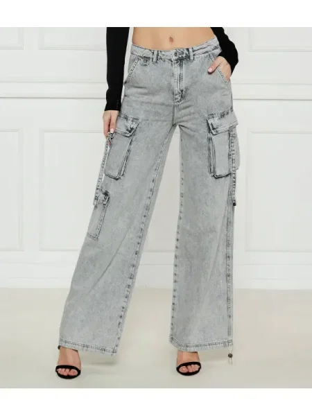 Patrizia Pepe Blugi | Oversize fit gri