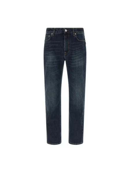 Jeansy Department Five z kamieniami niebieskie