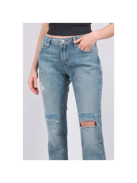 Jeansy Frame niebieskie