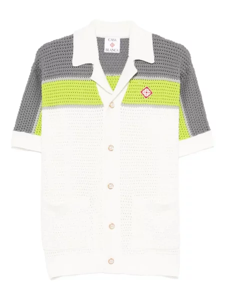 Къс риза Casablanca бяло