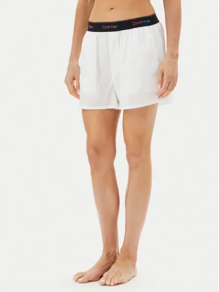 Calvin Klein Underwear Rövid pizsama nadrág fehér