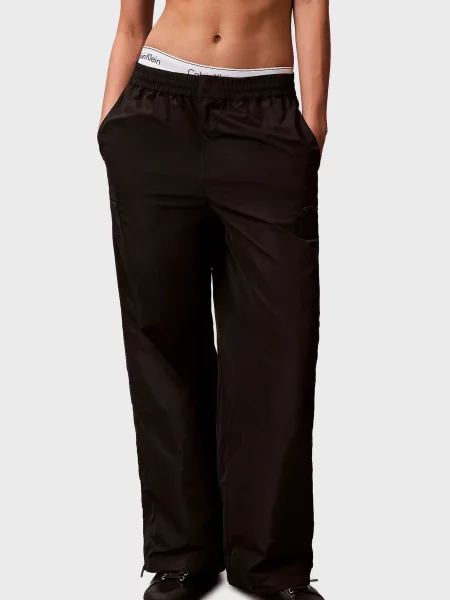 Брюки карго Calvin Klein Jeans черные