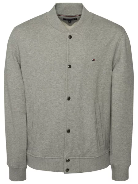 Tommy Hilfiger Bomber jakna Essential siva