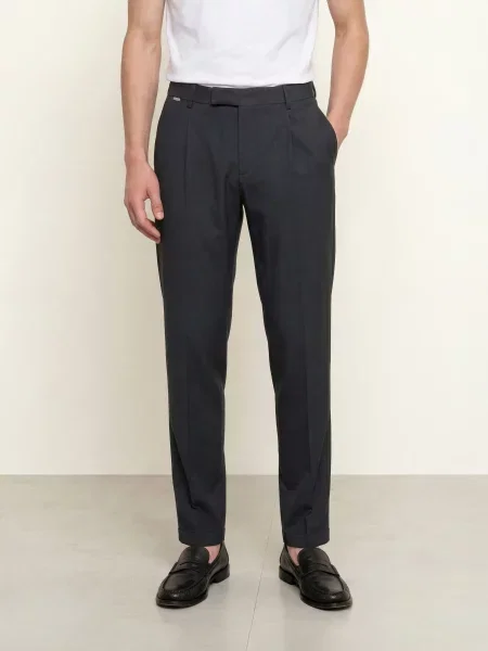 Cinque Kalhoty Cisalto Extra Slim Fit tmavě modrá