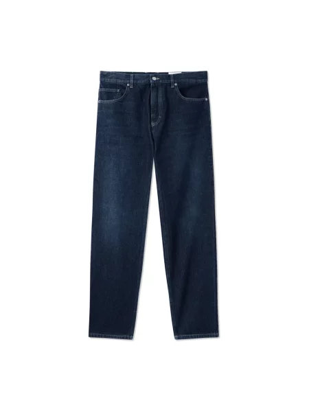 Jeansy straight leg Axel Arigato niebieskie