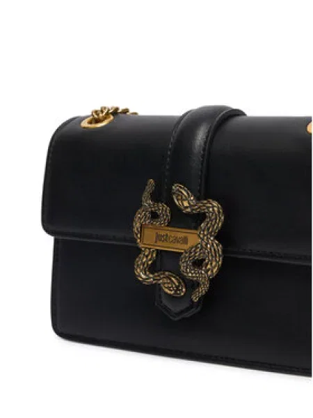 Torbica Just Cavalli Iconic Snakes crna