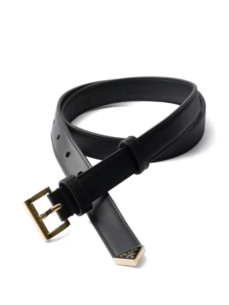 Curea Prada din piele negru