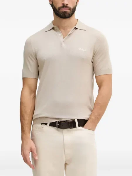 Tricou polo Guess cu broderie