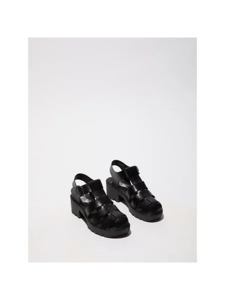 Sandale Fly London negru