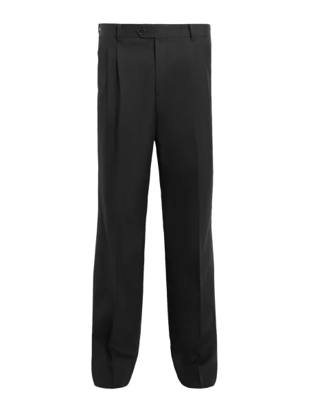 AllSaints Pantaloni cu dungă negru