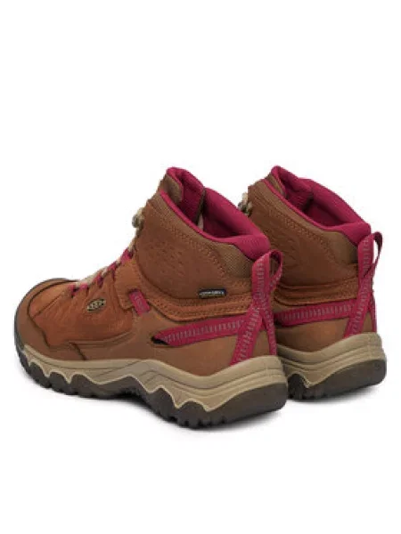 Turistiniai batai Keen Targhee IV Mid Wp ruda