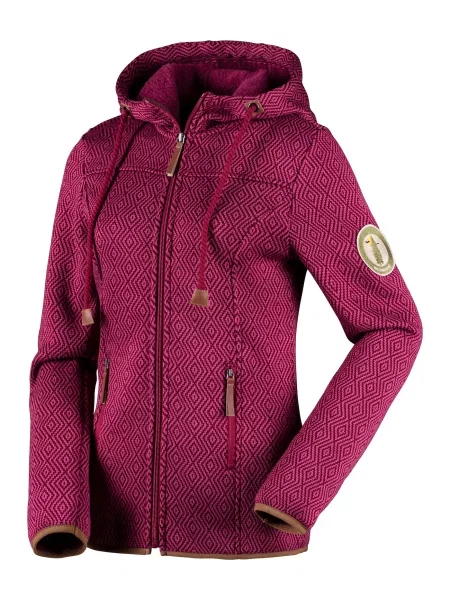 LASCANA ACTIVE Jachetă fleece funcțională mov zmeură roz