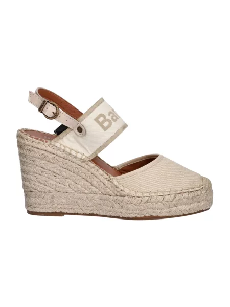 Barbour espadryle z odkrytą piętą Lyndhurst beżowe