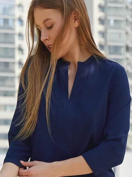 Блуза LadyLike синій