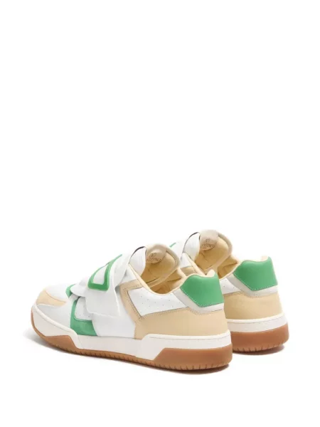 Sneakerși Valentino Garavani cu bretele alb