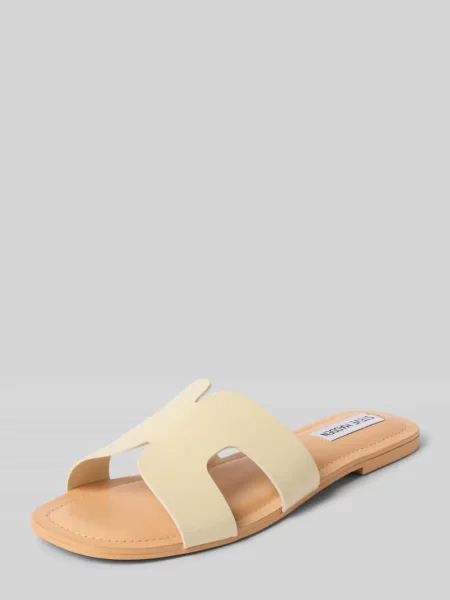 Klapki Steve Madden wsuwane białe