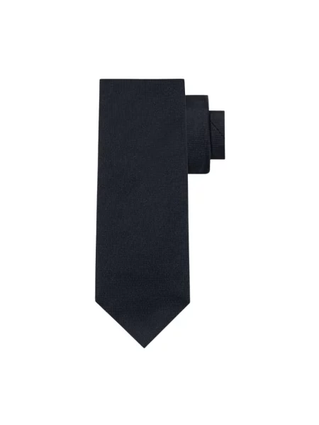 Jedwabny krawat Brooks Brothers niebieski