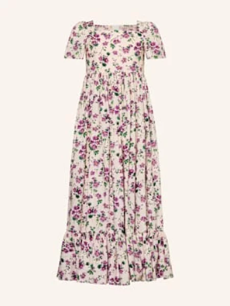 Dolce & Gabbana Šaty světle růžová/ fialová zelená