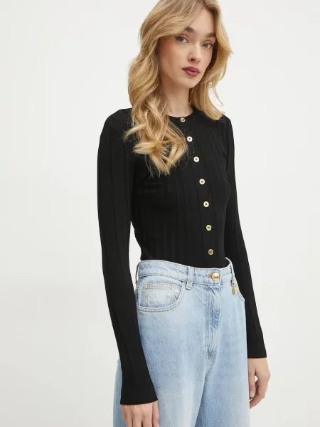 Elisabetta Franchi cardigan femei light negru